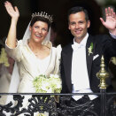 They were married 24 May 2002. Photo: Tor Richardsen, Scanpix.